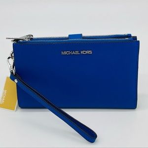 Michael Kors Large Double Zip Wallet Wristlet